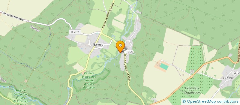 localisation de l'entreprise MADAME ORNELLA LIBERATOSCIOLI  SENLISSE