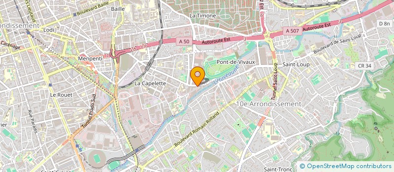 localisation de l'entreprise MADAME ORNELLA MARATIN  MARSEILLE