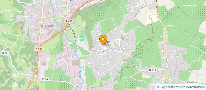 localisation de l'entreprise MADAME ORNELLA MARCHISIO  VOURLES