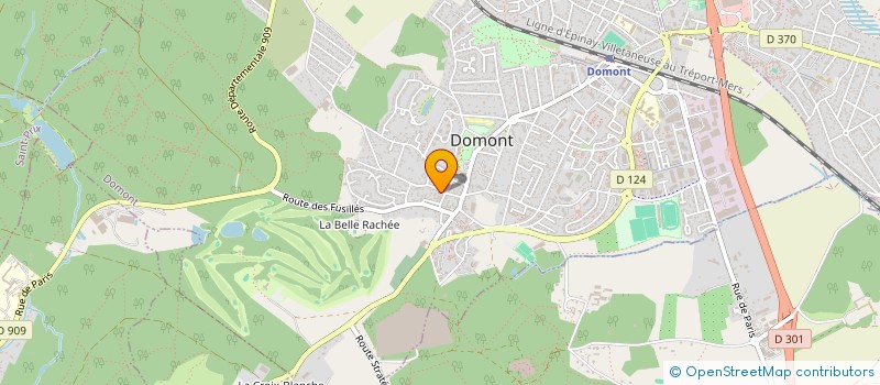 localisation de l'entreprise MADAME ORNELLA MARTINEZ  DOMONT