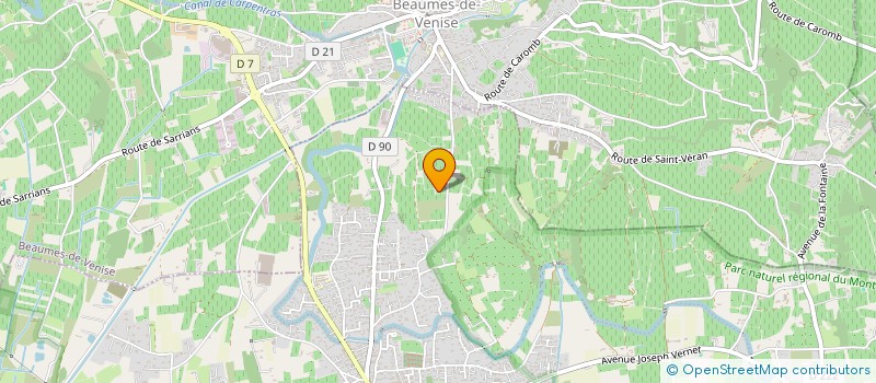 localisation de l'entreprise MADAME ORNELLA MILESI  AUBIGNAN