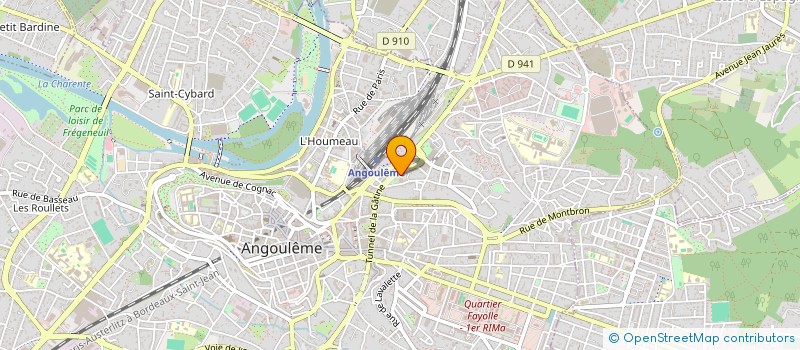 localisation de l'entreprise MADAME ORNELLA MOUNIER à ANGOULEME