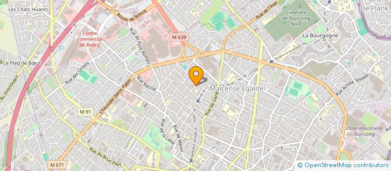 localisation de l'entreprise MADAME ORNELLA MOUVET à TOURCOING