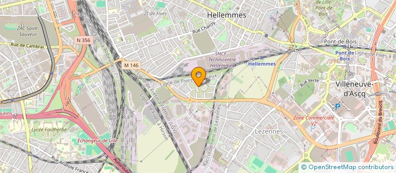 localisation de l'entreprise MADAME ORNELLA NSONDE à LILLE