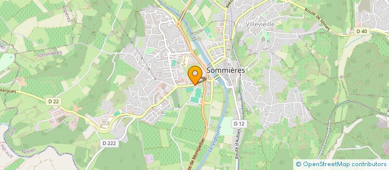 localisation de l'entreprise MADAME ORNELLA OCCHIPINTI  SOMMIERES