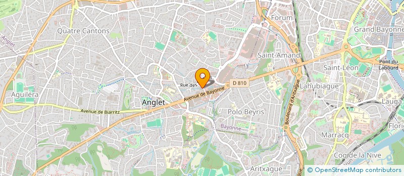 localisation de l'entreprise MADAME ORNELLA PALSEUR  ANGLET