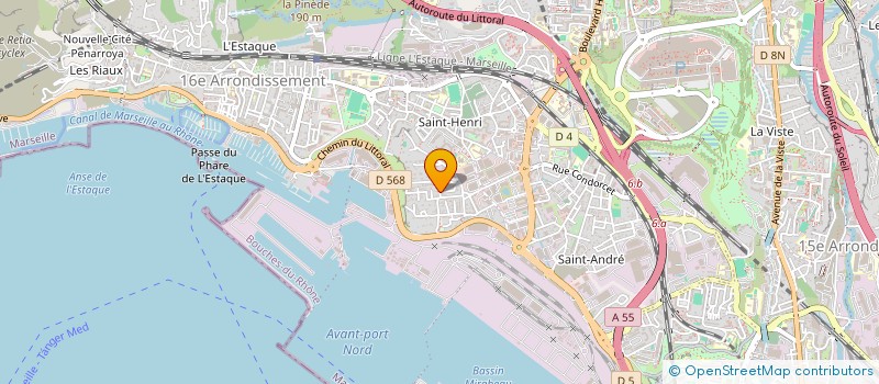 localisation de l'entreprise MADAME ORNELLA PISTOLESI à MARSEILLE