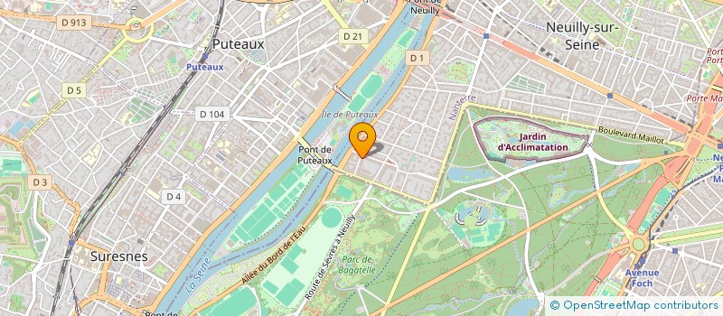 localisation de l'entreprise MADAME ORNELLA SETROUK à NEUILLY-SUR-SEINE