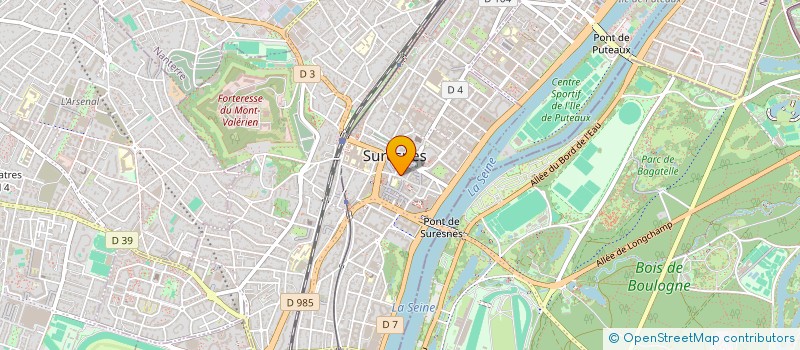 localisation de l'entreprise MADAME ORNELLA SLAMA  SURESNES