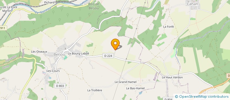 localisation de l'entreprise MADAME ORNELLA TAMIETTI à ATHIS-VAL DE ROUVRE