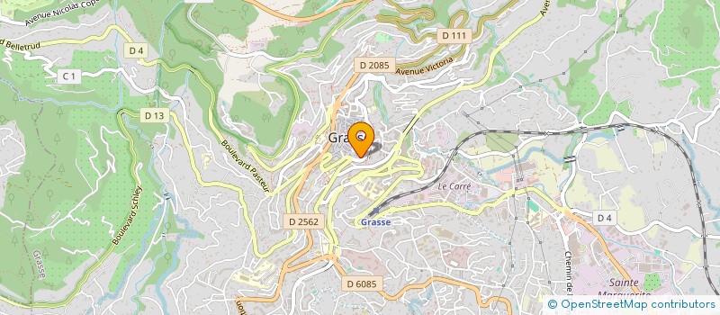 localisation de l'entreprise MADAME ORNELLA TROUCHON  GRASSE