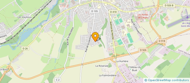 localisation de l'entreprise MADAME ORNELLA VAUDRON à L'AIGLE