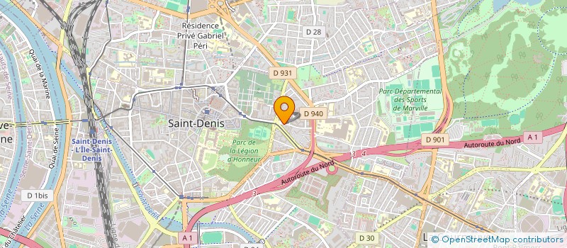 localisation de l'entreprise MADAME ORNICK DORANTE  SAINT-DENIS