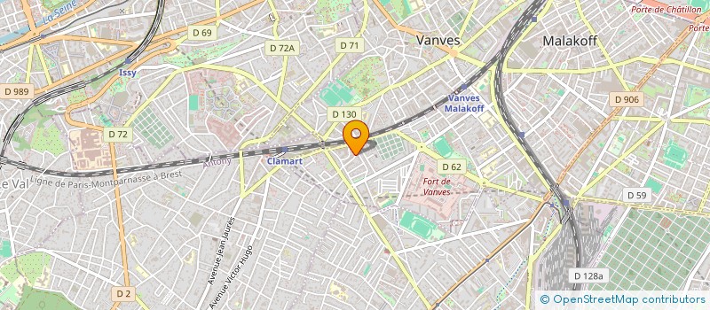 localisation de l'entreprise MADAME OROKIATOU GAGODO  MALAKOFF