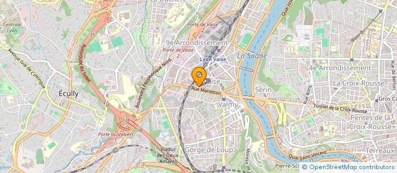 localisation de l'entreprise MADAME OROKIHA YATE  LYON