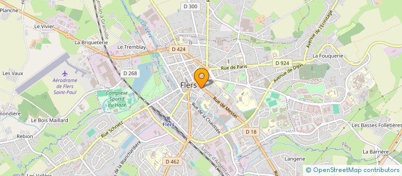 localisation de l'entreprise MADAME ORPHEE GUENIER à SAINT-GEORGES-DES-GROSEILLERS