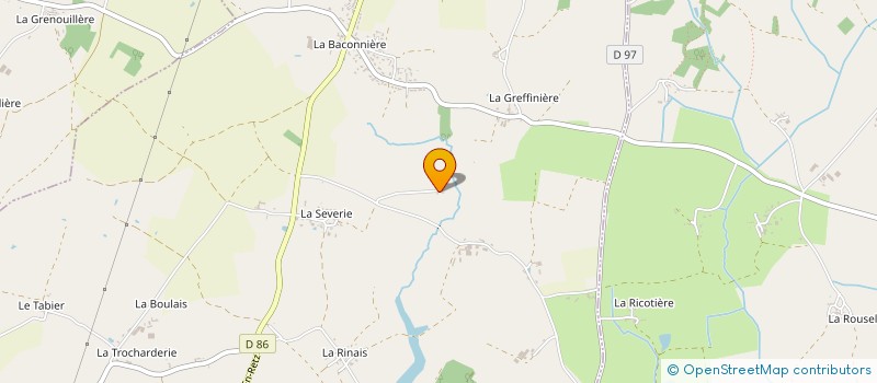 localisation de l'entreprise MADAME ORPHELIA FOUCHER  PORNIC