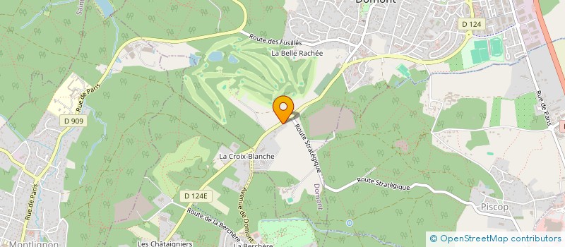 localisation de l'entreprise MADAME ORPHET NKOUKA LYDORIN  DOMONT