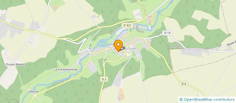 localisation de l'entreprise MADAME ORPHILA HEQUET  LYONS-LA-FORET