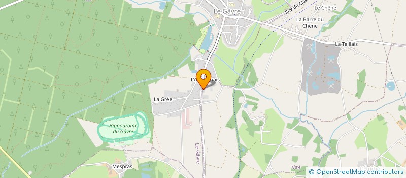localisation de l'entreprise MADAME ORSANE ROUSSET à VAY