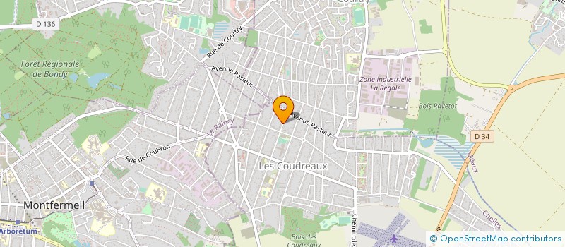 localisation de l'entreprise MADAME ORTENSIA CALLEWAERT  CHELLES