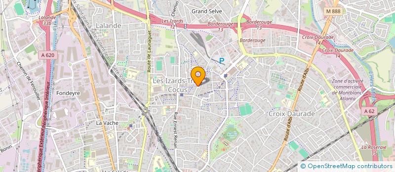 localisation de l'entreprise MADAME OSAMEDE JOY OGBOMON  TOULOUSE