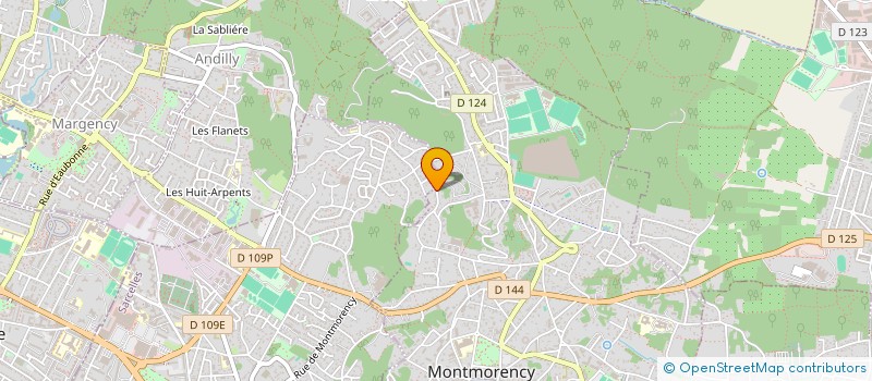 localisation de l'entreprise MADAME OSANA EKUE  MONTMORENCY