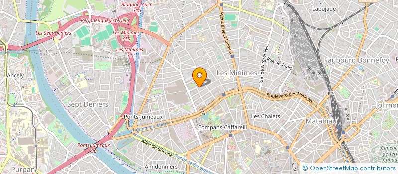 localisation de l'entreprise MADAME OSARETIN OGBEIFUN à TOULOUSE