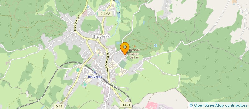 localisation de l'entreprise MADAME OSCEANE MARTIN  BRUYERES