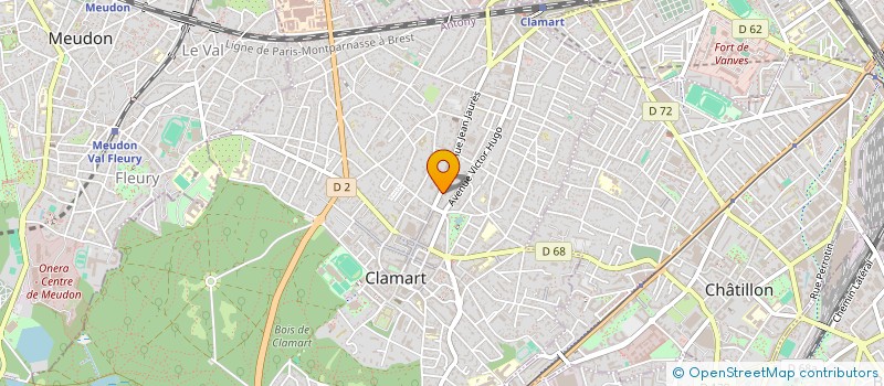 localisation de l'entreprise MADAME OSGIHAN MEYDAN à CLAMART