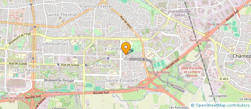 localisation de l'entreprise MADAME OSMAN GUIREH KALTOUM  RENNES