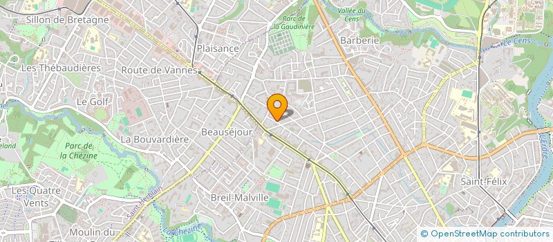 localisation de l'entreprise MADAME OTHILIE MIGEON à NANTES
