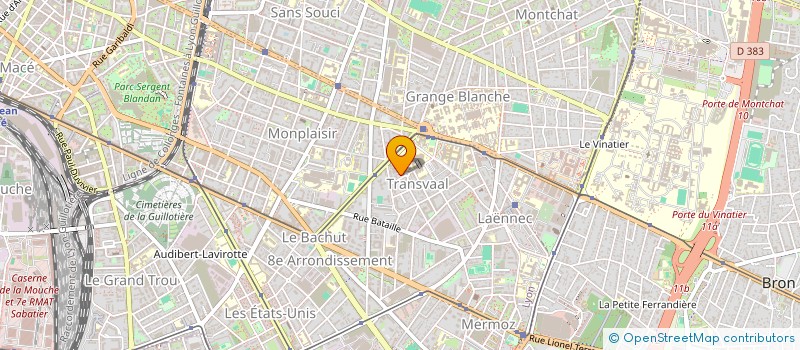 localisation de l'entreprise MADAME OTHILIE TOURMENTE à LYON