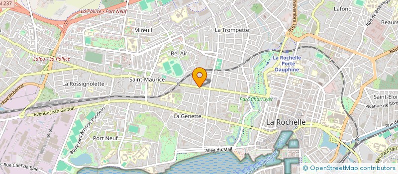 localisation de l'entreprise MADAME OTILIA FERREIRA  LA ROCHELLE