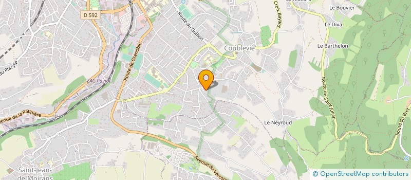 localisation de l'entreprise MADAME OTILIA FOCSA  COUBLEVIE