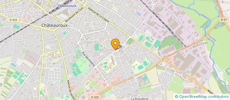 localisation de l'entreprise MADAME OTILIA GRIGORE à CHATEAUROUX