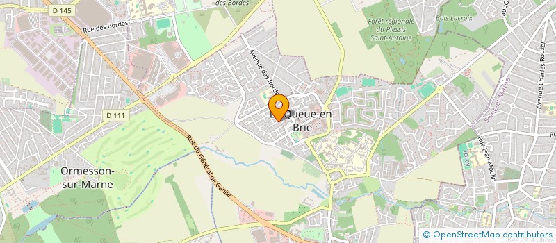 localisation de l'entreprise MADAME OTILIA HEITOR  LA QUEUE-EN-BRIE