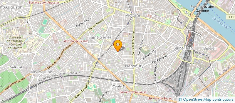 localisation de l'entreprise MADAME OTILIA MARIA PRETO FERNANDES  BORDEAUX