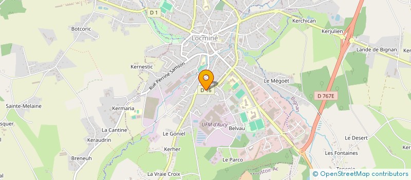 localisation de l'entreprise MADAME OTILIA ROMEA  LOCMINE