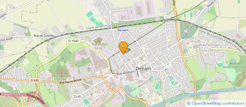 localisation de l'entreprise MADAME OTILIA SAMOILA  DENAIN