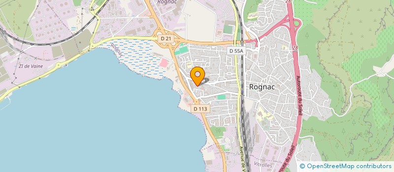 localisation de l'entreprise MADAME OTILLYA TOUCHARD  ROGNAC