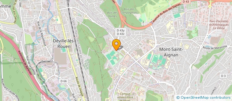 localisation de l'entreprise MADAME OTITO-OYEMI DONGO  MONT-SAINT-AIGNAN