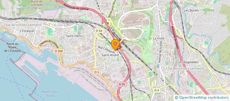 localisation de l'entreprise MADAME OUAFA AOUNALLAH à MARSEILLE