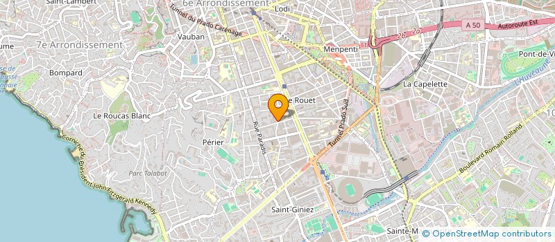 localisation de l'entreprise MADAME OUAFA ENNASRI à MARSEILLE