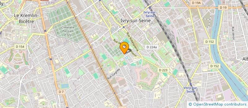 localisation de l'entreprise MADAME OUAFAA CHIKHI à IVRY-SUR-SEINE