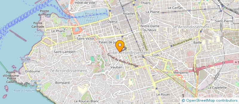 localisation de l'entreprise MADAME OUAFAA HAMIDI à MARSEILLE