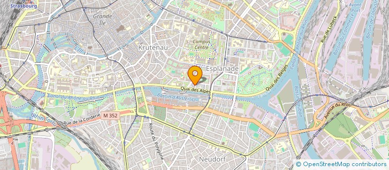 localisation de l'entreprise MADAME OUAFAE ABDELAOUI à STRASBOURG