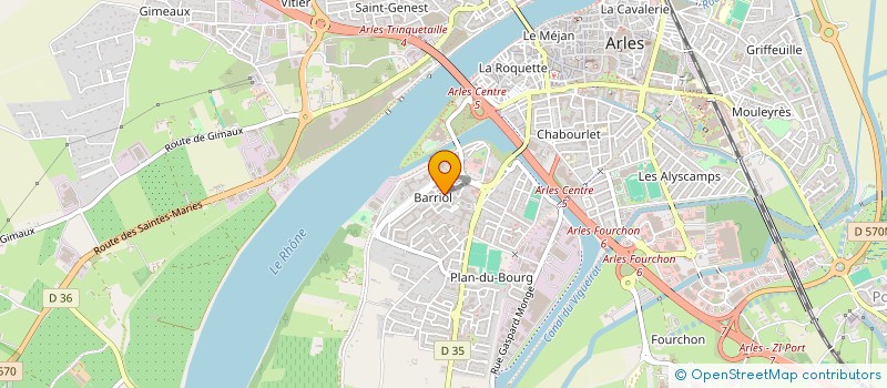 localisation de l'entreprise MADAME OUAFAE AMHAOUACH à ARLES