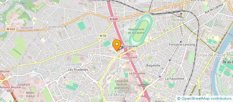 localisation de l'entreprise MADAME OUAFAE EL ABDELLI  TOULOUSE