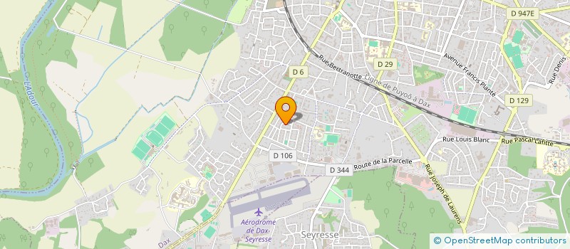 localisation de l'entreprise MADAME OUAFAE HADDOU  DAX